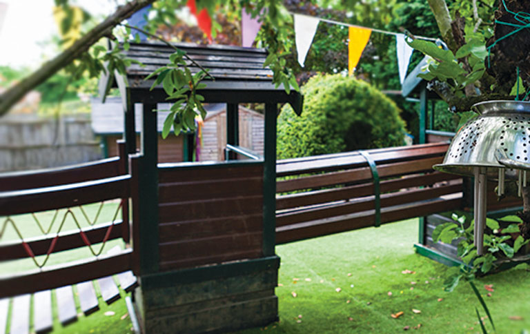 Little Steps Day Nursery - Garden Climbing Frame