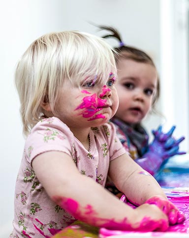 Little Steps Day Nursery - Ladybirds Painting